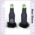 Neoprene Bottle Sleeve with Feather